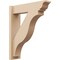 Ekena Millwork 5 1/2-in W x 20-in D x 24-in H Funston Trad Rough Cedar Woodgrain TimberThane Outlooker, Primed Tan OUTUR055X20X24FST04RCPR - alternate 1
